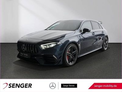 Blau Gebraucht 2021 Mercedes A45 AMG AMG Limousine | 41.854 € (Fairer Preis)