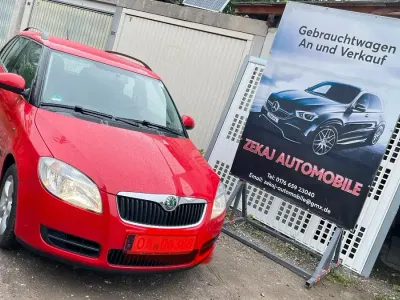 Gebraucht Skoda Fabia 90 PS (66 kW) 2009 Rot Kombi