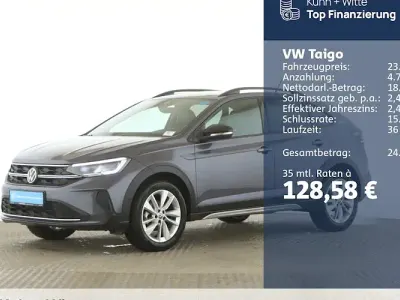 Second-hand VW Taigo Goal 116 CP (85 kW) 2025 Gri SUV