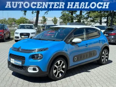 Gebraucht Citroën C3 Shine 82 PS (60 kW) 2019 Blau Kleinwagen