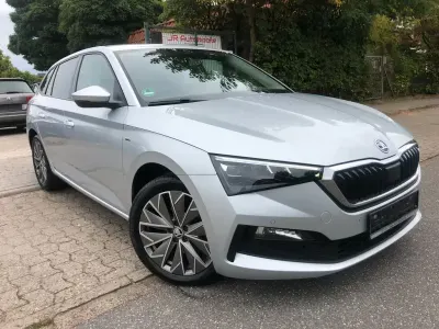 Gebraucht Skoda Scala Clever 110 PS (80 kW) 2021 Silber Kleinwagen
