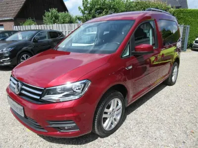 Gebraucht VW Caddy 150 PS (110 kW) 2019 Rot Van / Kleinbus