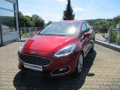 Gebraucht Ford Fiesta Vignale 125 PS (91 kW) 2018 Rot Kleinwagen