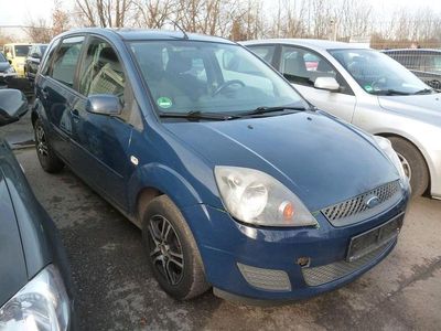 Gebraucht Ford Fiesta Style 80 PS (58 kW) 2008 Blau Kleinwagen