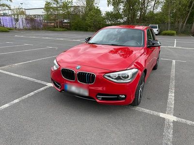 Usata BMW 118 170 CV (125 kW) 2012 Rosso Utilitaria