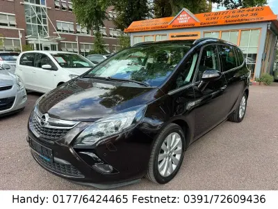 Gebraucht Opel Zafira Tourer S 140 PS (102 kW) 2012 Braun Van / Kleinbus