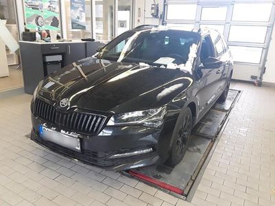 Gebraucht Skoda Superb SportLine 200 PS (147 kW) 2021 Schwarz Limousine