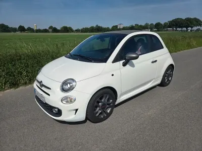 Używany Fiat 500C Sport 69 KM (50 kW) 2019 Biały Kabriolet
