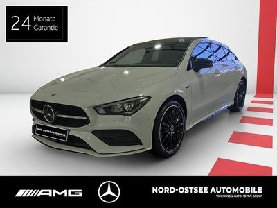 Gebraucht Mercedes CLA250e Shooting Brake AMG 160 PS (117 kW) 2021 Digitalweiß Kombi