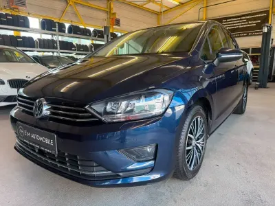 Gebraucht VW Golf Sportsvan Allstar 110 PS (80 kW) 2016 Blau Van / Kleinbus