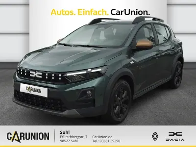 Neu Dacia Sandero Extreme 122 PS (89 kW) 2026 Zeder grün SUV