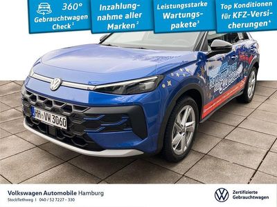 7x celestial blue metallic Gebraucht 2025 VW T-Roc Life SUV | 36.960 € (Fairer Preis)
