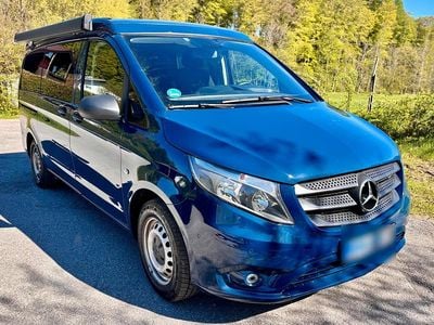 Brugt Mercedes Vito Marco Polo 163 HK (119 kW) 2015 Blå Van