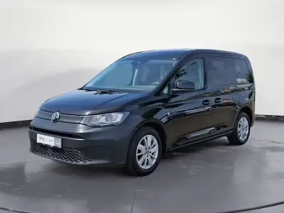Gebraucht VW Caddy Basis 122 PS (89 kW) 2021 Schwarz Van / Kleinbus