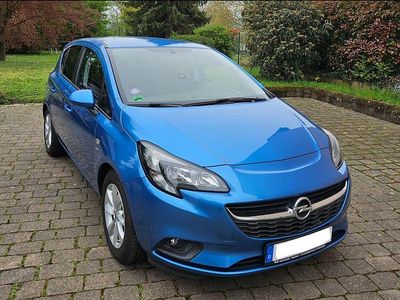 Gebraucht Opel Corsa drive 90 PS (66 kW) 2016 Blau Kleinwagen