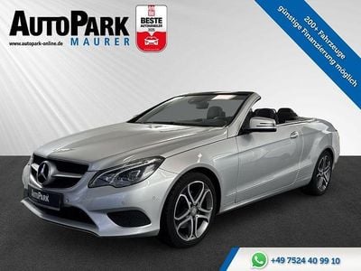 Gebraucht Mercedes E250 211 PS (155 kW) 2015 Silber Cabrio
