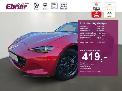 Gebraucht Mazda MX5 Exclusive-Line 131 PS (96 kW) 2016 Rot Cabrio