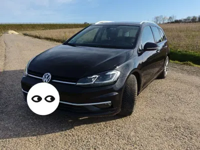 Gebraucht VW Golf VII Comfortline 116 PS (85 kW) 2017 Schwarz Kombi