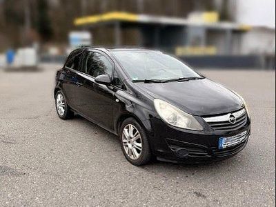 Gebraucht Opel Corsa Edition 80 PS (58 kW) 2008 Schwarz Kleinwagen