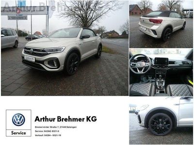Gebraucht VW T-Roc Cabriolet R-line 150 PS (110 kW) 2022 Silber Cabrio
