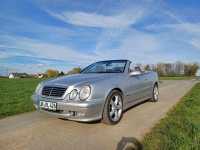 Usata Mercedes CLK200 Avantgarde 163 CV (119 kW) 2002 Argento Cabrio