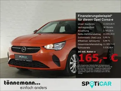 Usata Opel Corsa-e Edition 100 kW (136 CV) 2022 Arancione Utilitaria