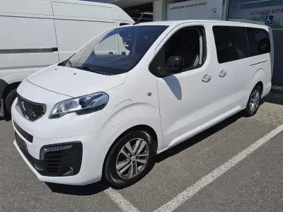 Gebraucht Peugeot e-Traveller Business-Line 100 kW (136 PS) 2022 Lack weiss banquise/typ aussenverkleidung spiegel flach standard Van / Kleinbus