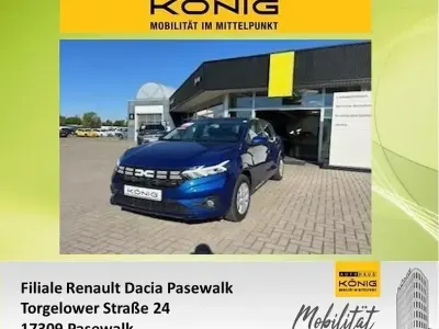Brugt Dacia Sandero Expression 91 HK (66 kW) 2023 Blå Hatchback