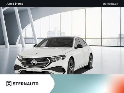 Unilack polarweiß Gebraucht 2025 Mercedes E200 AMG line Limousine | 52.955 €