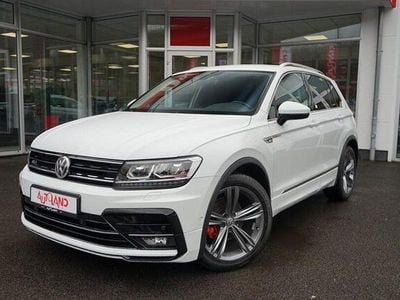 Gebraucht VW Tiguan R-line 150 PS (110 kW) 2018 Carraweiss SUV