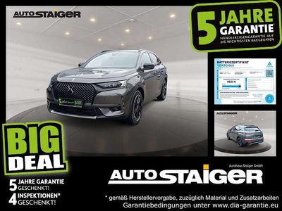 Gebraucht DS Automobiles DS7 Crossback Performance Line Plus 299 PS (219 kW) 2021 Lackierung platiniumgrau/meta SUV