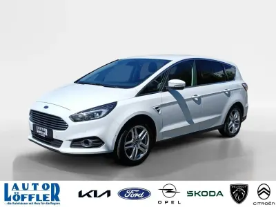 Gebraucht Ford S-MAX Titanium 211 PS (155 kW) 2017 Weiß Van / Kleinbus