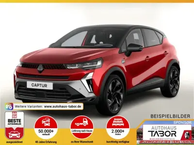 Neu Renault Captur Esprit Alpine 158 PS (116 kW) 2026 Rot (dezirrot metallic + black pearl) SUV