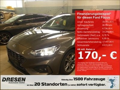 gebraucht Ford Focus Turnier ST-Line 2.0 EcoBlue Navi El. Heckklappe PDC Winter-Pak Apple CarPlay Android Auto