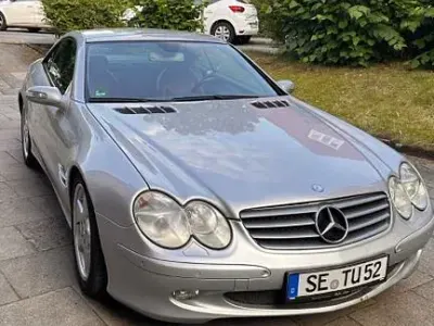 Gebraucht Mercedes SL350 Edition 245 PS (180 kW) 2004 Silber Cabrio
