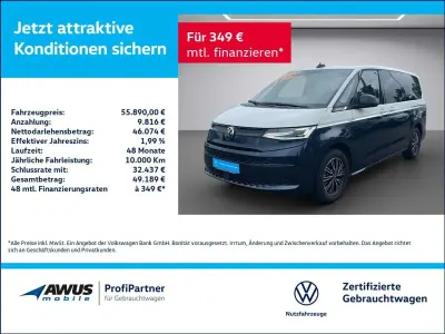Gebraucht VW Multivan Basis 204 PS (150 kW) 2025 Candy weiss Van / Kleinbus