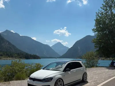 Gebraucht VW Golf VII GTI Clubsport 265 PS (194 kW) 2016 Weiß Kleinwagen