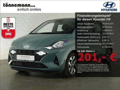 Mangrove green Gebraucht 2025 Hyundai i10 Trend Kleinwagen | 16.824 € (Fairer Preis)