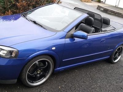 Gebraucht Opel Astra Cabriolet 125 PS (91 kW) 2002 Blau Cabrio
