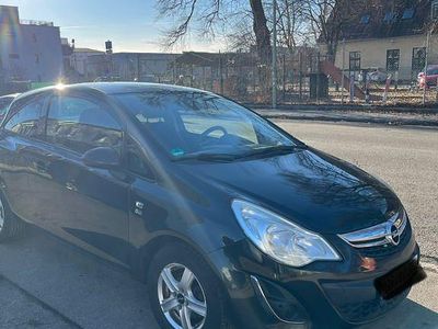 Gebraucht Opel Corsa Edition 87 PS (63 kW) 2012 Schwarz Kleinwagen