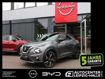 Gebraucht Nissan Juke 360º 114 PS (83 kW) 2021 Dark grey metallic/ black meta SUV