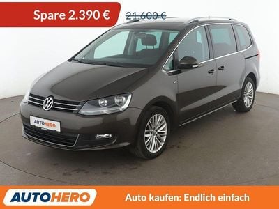 Gebraucht VW Sharan Cup 200 PS (147 kW) 2015 Braun Van / Kleinbus