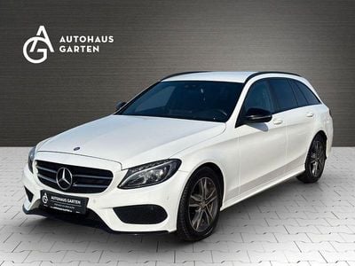 Brugt Mercedes C220 AMG 170 HK (125 kW) 2016 Hvid Sedan