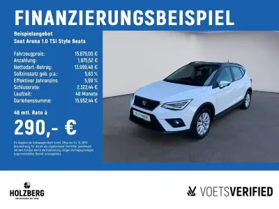 Gebraucht Seat Arona Beats 110 PS (80 kW) 2021 Weiß SUV