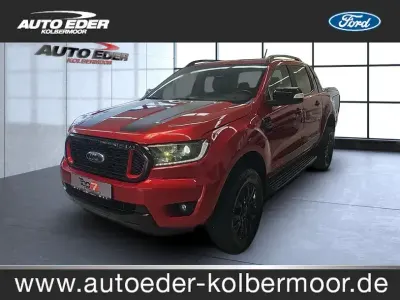 Używany Ford Ranger Wildtrack 212 KM (155 kW) 2022 Czerwony Pickup