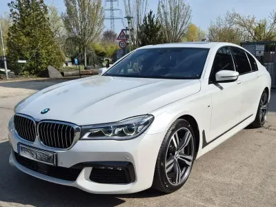 Gebraucht BMW 750 M Sport 400 PS (294 kW) 2018 Weiß Limousine