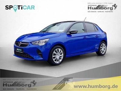 Gebraucht Opel Corsa-e Edition 100 kW (136 PS) 2022 Perl blau/voltaik blau (metallic) Kleinwagen