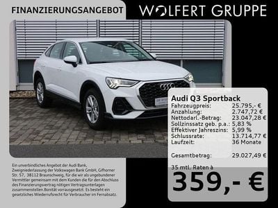 Weiss Gebraucht 2022 Audi Q3 SUV | 25.795 € (Guter Preis)