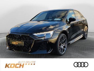Schwarz (mythosschwarz metallic) Neu 2025 Audi RS3 Sportback Ambiente Kleinwagen | 72.791 € (Fairer Preis)