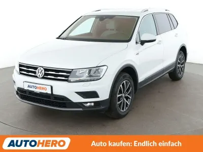 Gebraucht VW Tiguan Allspace Comfortline 150 PS (110 kW) 2020 Weiß SUV